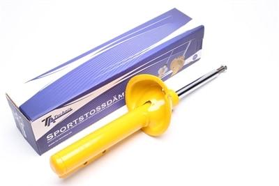 Sportsstøddæmper foran Ford Escort