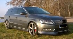 Spoileri eteen alempi VW Passat B7