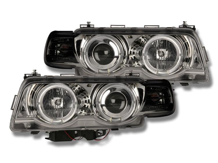 Angel Eyes Krom Bmw E38