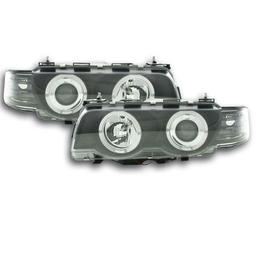 Angel Eyes Musta Bmw E38