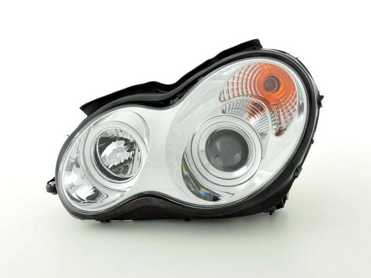 Ajovalot kromattu Mercedes C-klass W203