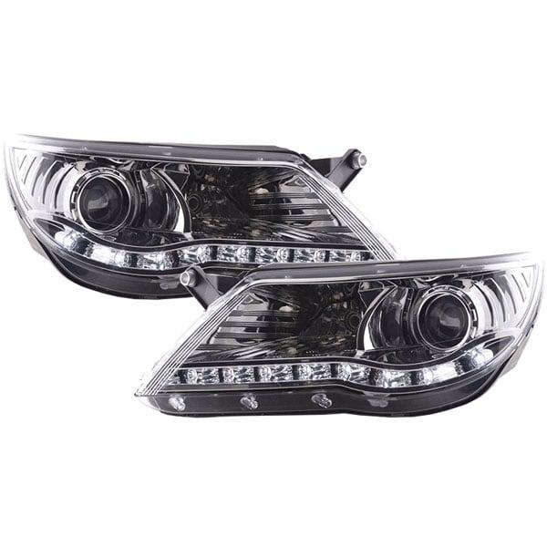 Ajovalot LED kromattu VW Tiguan