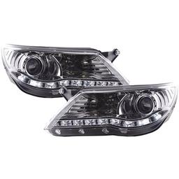 Ajovalot LED kromattu VW Tiguan