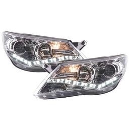 Krom Lyskastere LED VW Tiguan