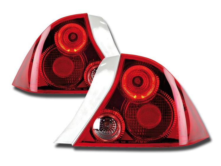 Baklampor Honda Civic Coupe