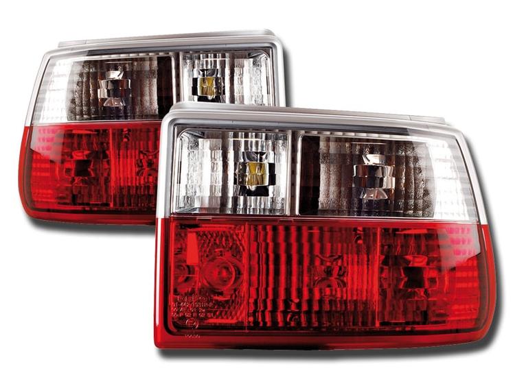 Baklampor Clear/Red Opel Astra F