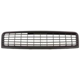 Helsvart Emblemlös grill Audi