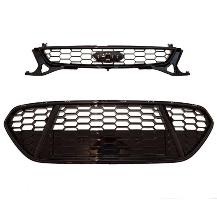 Helsvart emblemlös grill Ford Mondeo