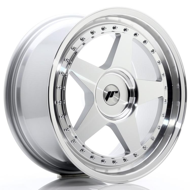 Complete Wheel Set Of JR6 Silver