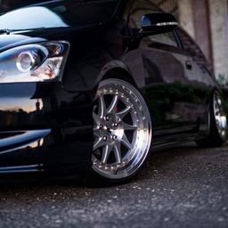 Complete Wheel Set Of JR26 Silver