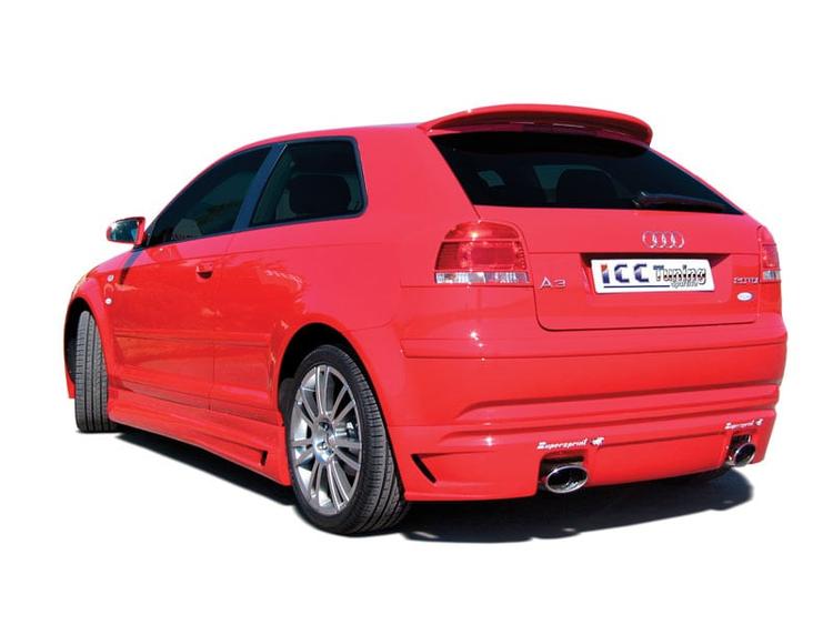 Rearskirt Audi A3 RSR