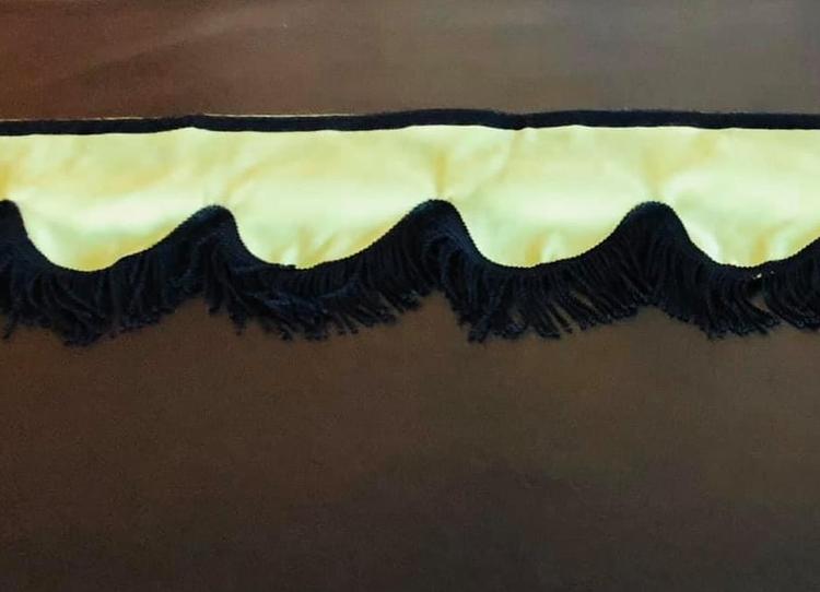 Ljusgrön Gardin till Framrutan