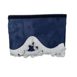 Mörkblå Gardin till Framrutan