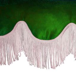 Dark Green Curtain for Front Window