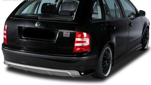 Spoileri taakse alempi Skoda Fabia