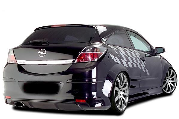 Spoiler Bak nedre Opel Astra H
