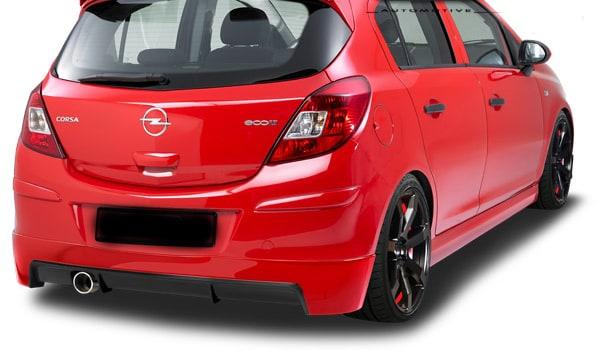 Spoileri taakse alempi Opel Corsa D