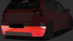 Spoileri taakse alempi VW Golf 5