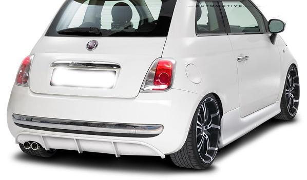 Spoileri taakse alempi Fiat 500