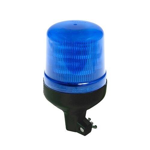 VARNINGSLJUS B14 LED BLÅ R65 STÅNGM