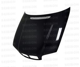 Seibon motorhuv i kolfiber OEM-style E46