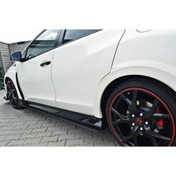 Blanke sorte sideskørter Honda Civic IX Type R