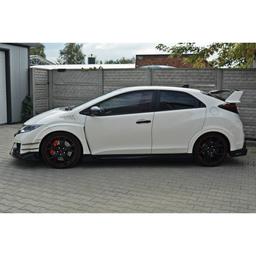 Blanke sorte sideskørter Honda Civic IX Type R