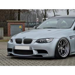 Blanksvart Cupspoiler Fram BMW M3 E92/E93