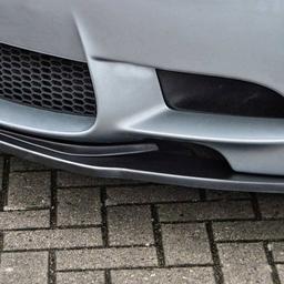 Blanksvart Cupspoiler Fram BMW M3 E92/E93
