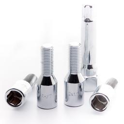 Silver låsbultar - Komplett sats