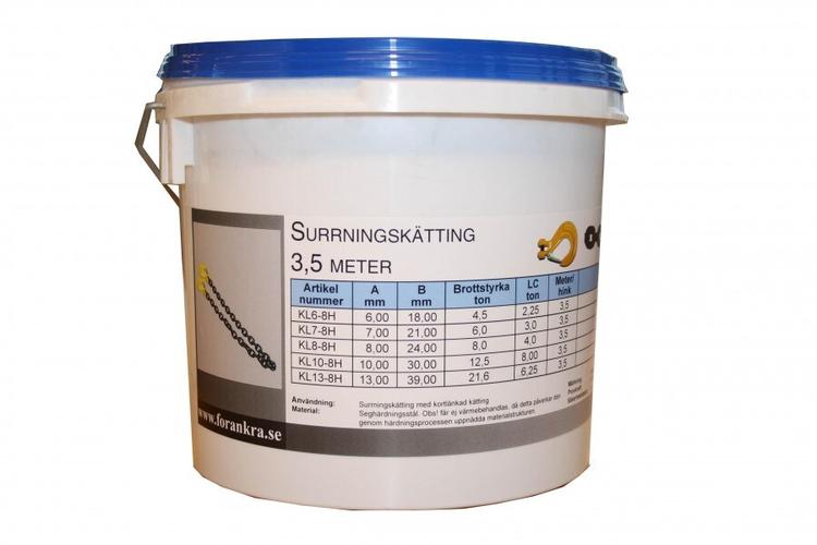 Løftekjetting Klasse 8