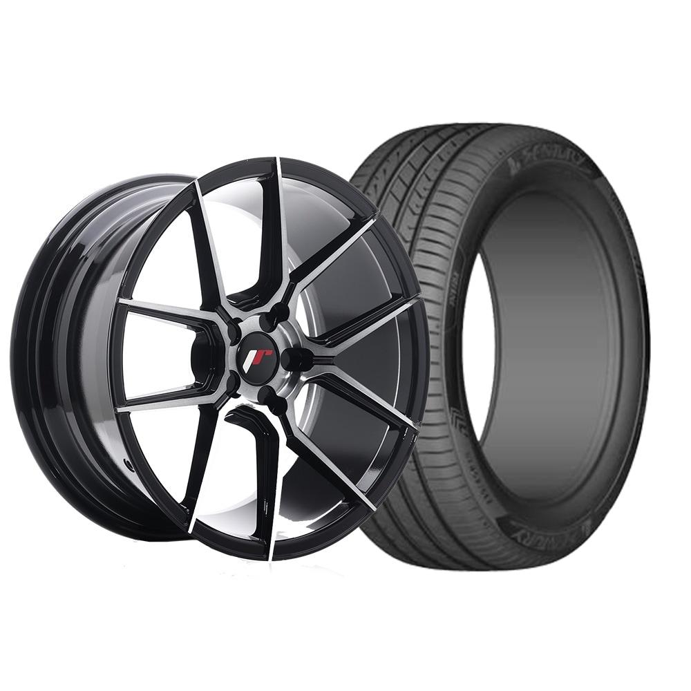 JR30 Black Polish Fälgpaket Sommar
