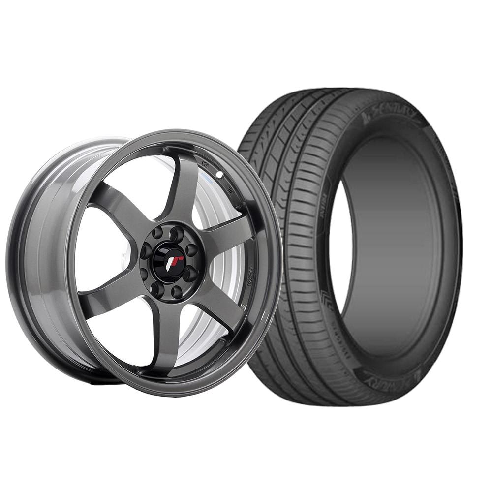 JR3 Gunmetal Fälgpaket Sommar