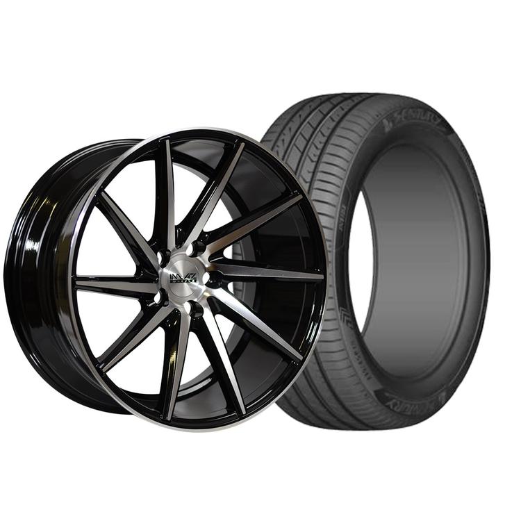 IMAZ IM5 Black Polish Fälgpaket Sommar