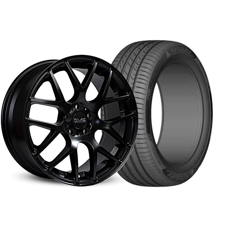 IMAZ IM8 Mattsvart Fälgpaket Sommar