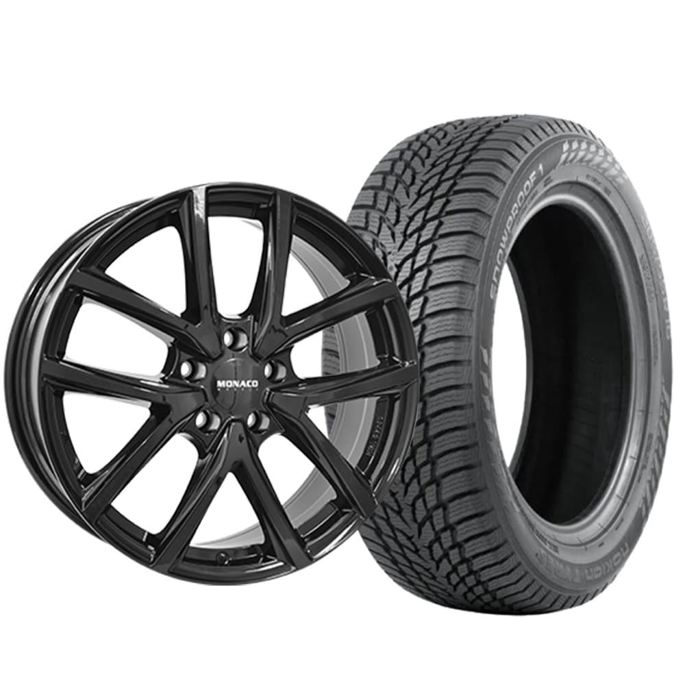 Monaco CL2 Svart Fälgpaket Vinter