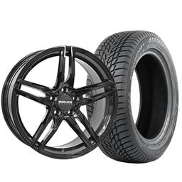 Monaco GP1 Svart Fälgpaket Vinter