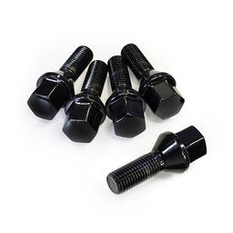 M14 1,5 - 27mm KIT Mustat pultit pallokannalla