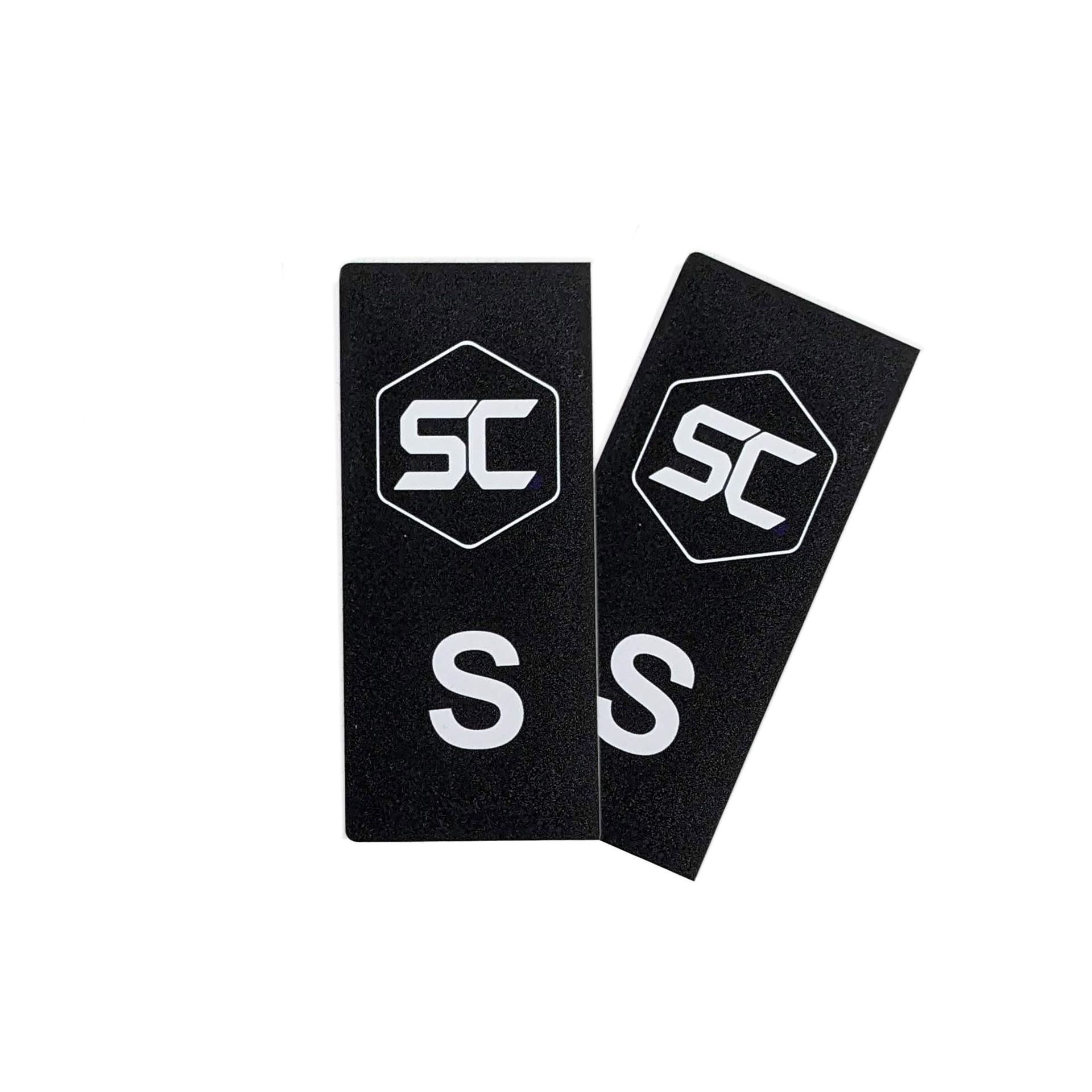 Mattsvarta Nummerplåtsdekaler