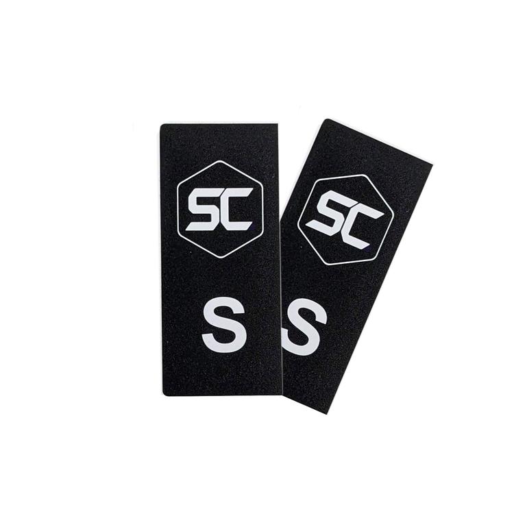 Mattsvarta Nummerplåtsdekaler