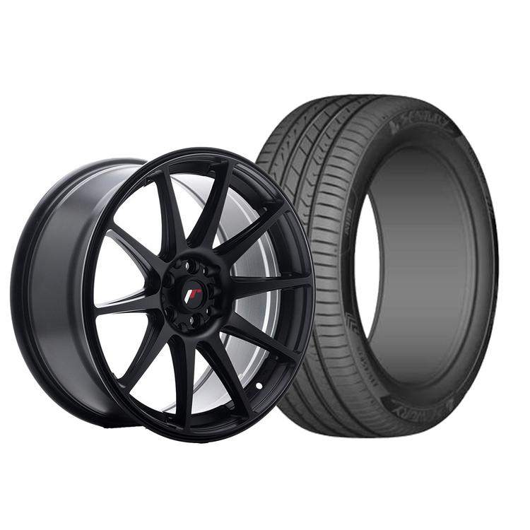 Complete wheel set of JR11 Black