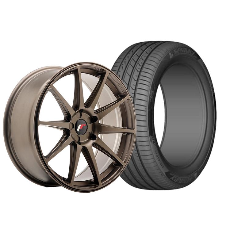 Complete wheel set of JR11 Bronze