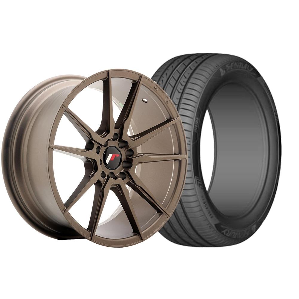 Complete wheel set of JR21 Bronze