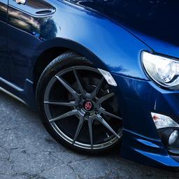 Complete wheel set of JR21 Hypergray