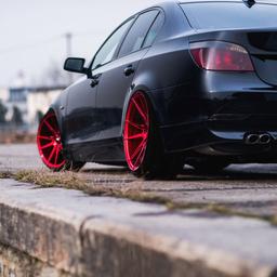 Complete wheel set of JR21 Platinum Red