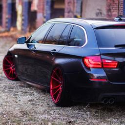 Complete wheel set of JR21 Platinum Red