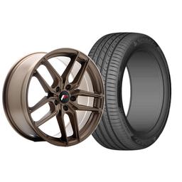 Complete wheel set of JR25 Bronze