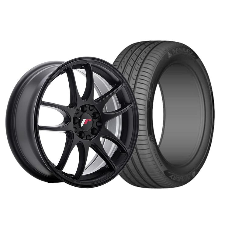 Complete wheel set of JR29 Black