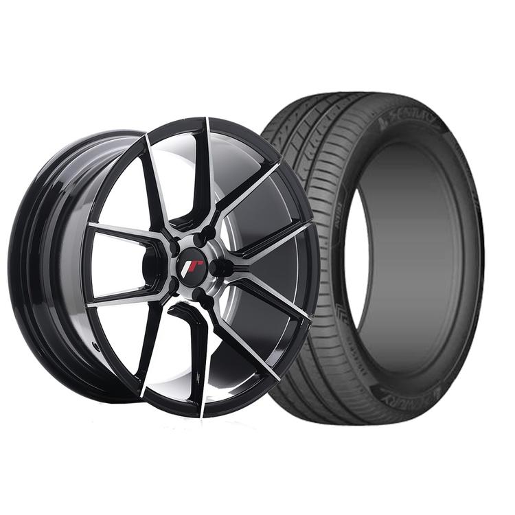 Complete wheel set of JR30 Blackpolish
