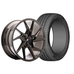 Complete wheel set of JR33 Bronze